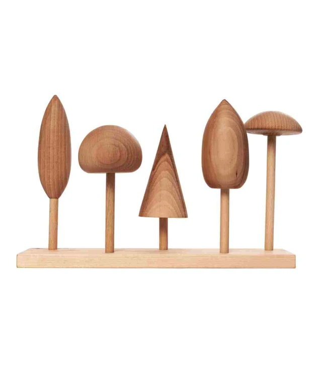 Drewniana Układanka Korony Drzew Wooden Story