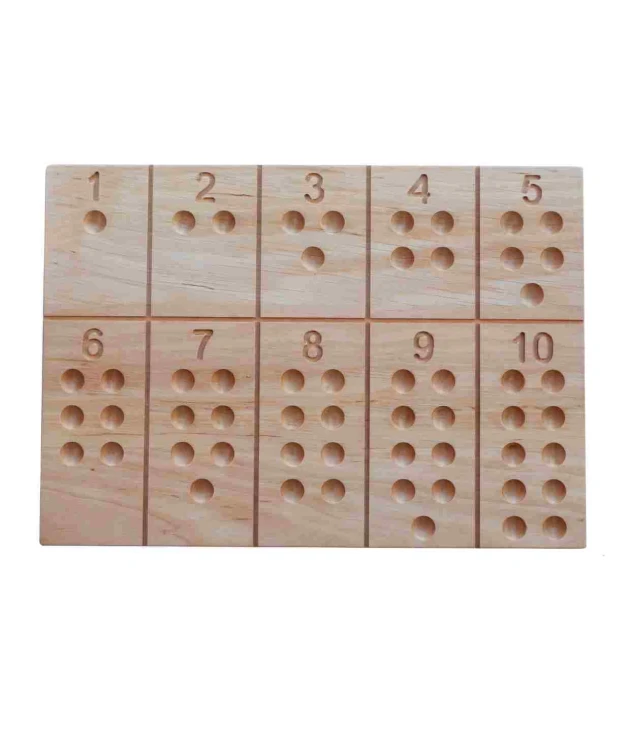 Drewniana Tablica Numeryczna Montessori Wooden Story