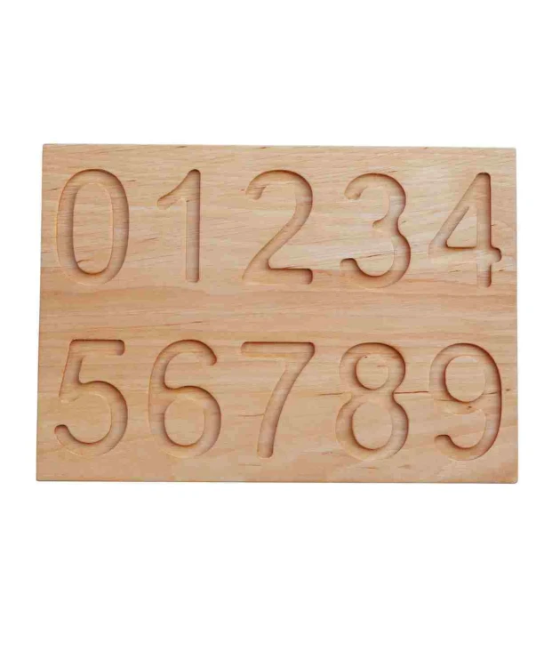 Drewniana Tablica Numeryczna Montessori Wooden Story