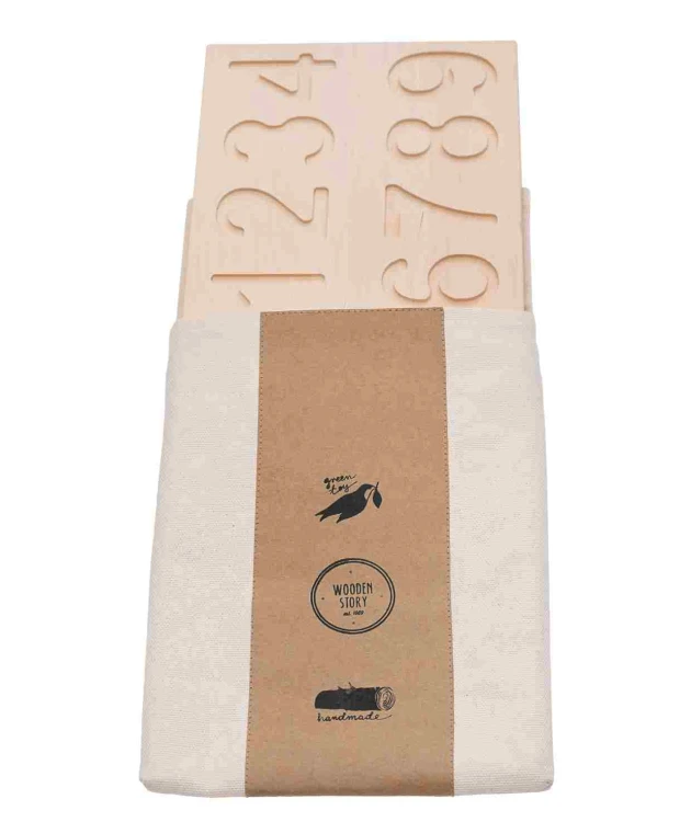 Drewniana Tablica Numeryczna Montessori Wooden Story