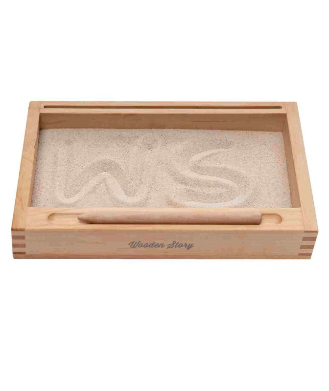 Tacka Montessori z Uchwytem 1-częściowa Wooden Story