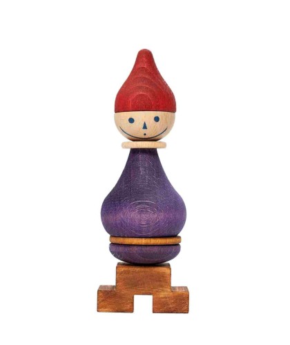 Układanka LALA Stick Fig No.06 – Kolorowa Wooden Story
