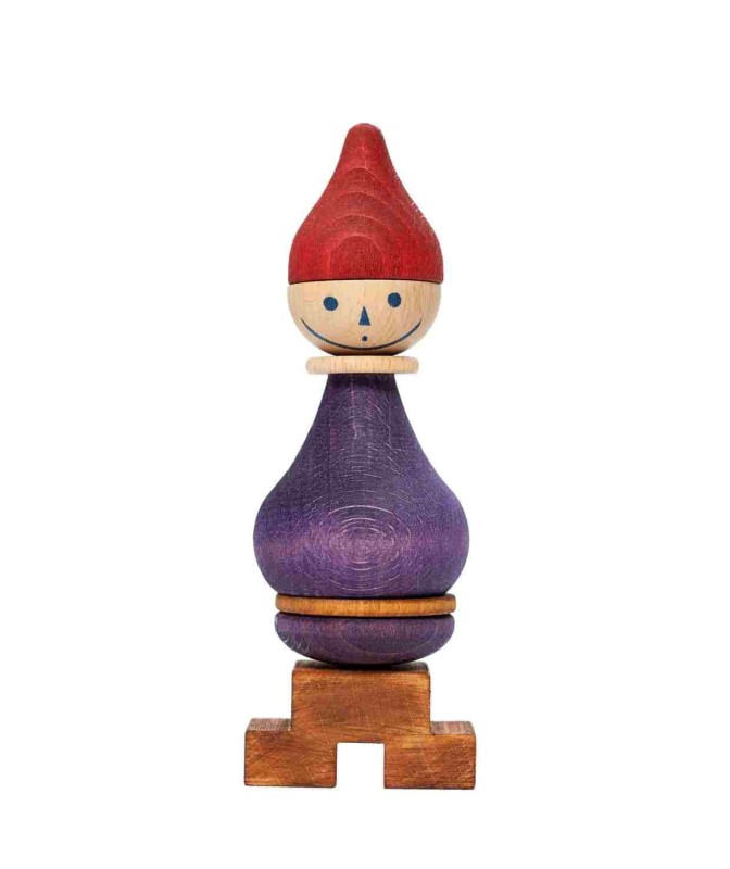 Układanka LALA Stick Fig No.06 – Kolorowa Wooden Story