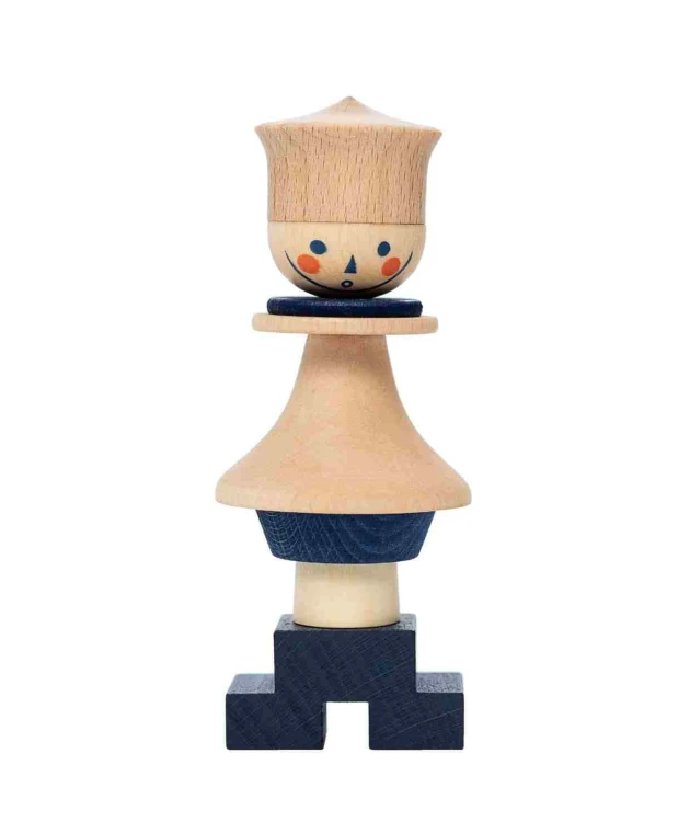 Układanka LALA Stick Fig No.05 – Kolorowa Wooden Story