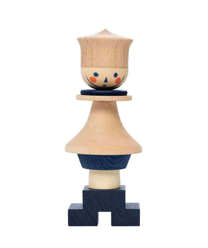 Układanka LALA Stick Fig No.05 – Kolorowa Wooden Story