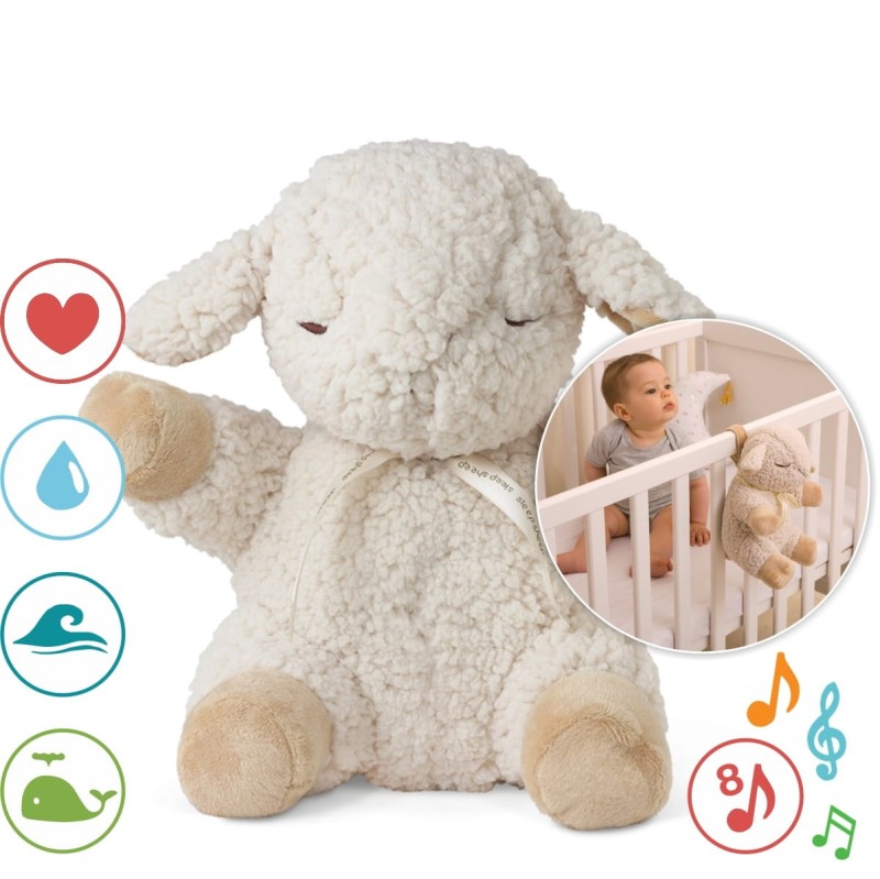 Szumiąca śpiąca owieczka z pozytywką Sleep Sheep Cloud B