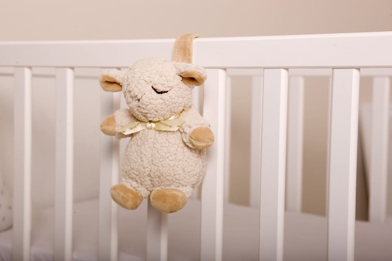 Szumiąca owieczka z pozytywką Sleep Sheep On The Go Cloud B