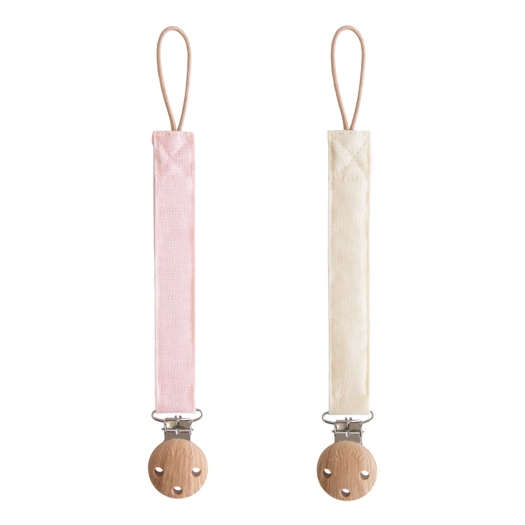 LinenPacifierClip2Pack_Blush_Cream.jpg