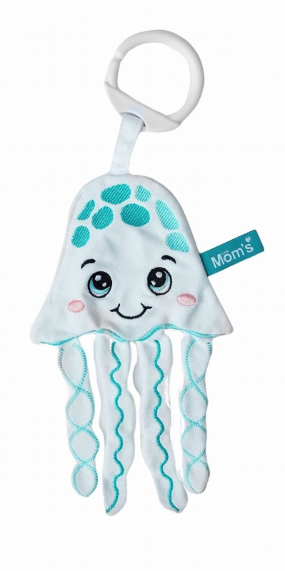 Meduza szeleścik zawieszka szmatka Mom's Care