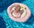 Koło do pływania Baby Rose Swan z siedziskiem Vanilla Copenhagen