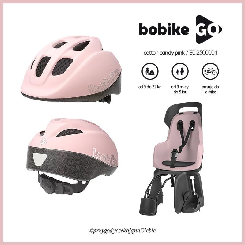 KASK Go size XS - PINK Bobike