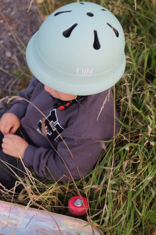 Kask ochronny dla dzieci MINT Pale Jade S 51-54 cm Vanilla Copenhagen