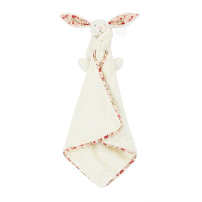 Króliczek z Kwiecistymi Uszami „Berry” Szmatka Przytulanka Kremowa 34 cm Jellycat