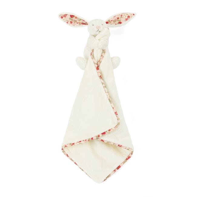 Króliczek z Kwiecistymi Uszami „Berry” Szmatka Przytulanka Kremowa 34 cm Jellycat