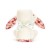 Króliczek z Kwiecistymi Uszami „Berry” Szmatka Przytulanka Kremowa 34 cm Jellycat