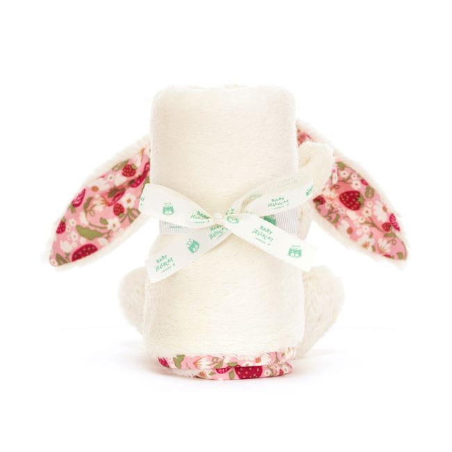 Króliczek z Kwiecistymi Uszami „Berry” Szmatka Przytulanka Kremowa 34 cm Jellycat