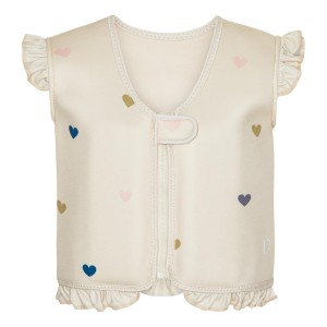 Kamizelka do pływania Neo Frill Milk Hearts 6-8 L Vanilla Copenhagen