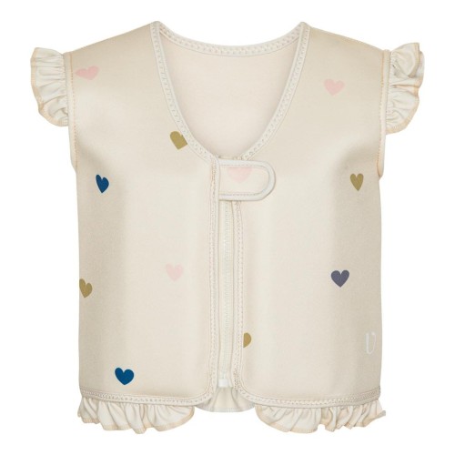 Kamizelka do pływania Neo Frill Milk Hearts 3-6L Vanilla Copenhagen