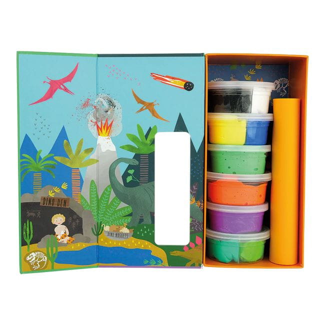Dinozaury Clay & Play Floss & Rock