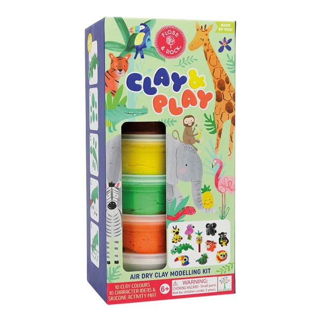 Dżungla Clay & Play Floss & Rock