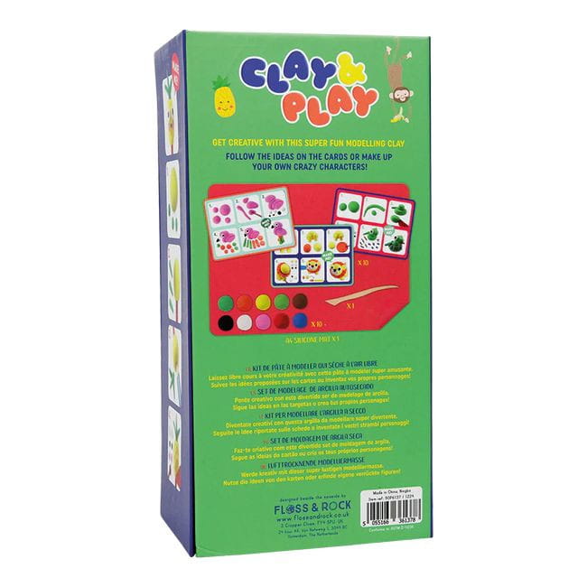 Dżungla Clay & Play Floss & Rock