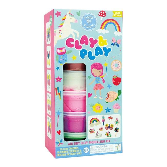 Tęczowe Wróżki Clay & Play Floss & Rock