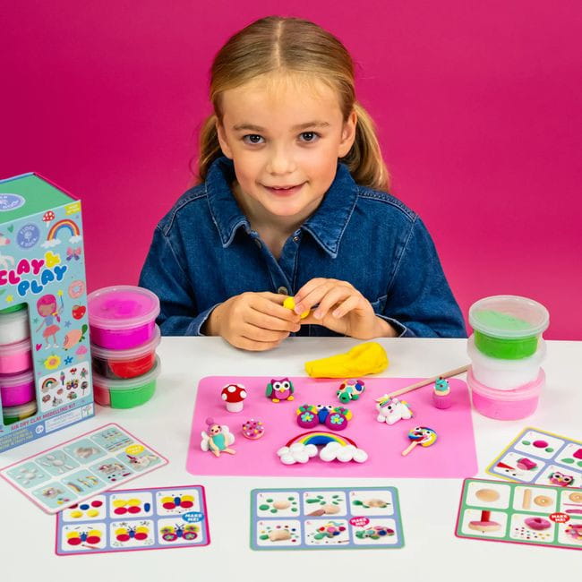 Tęczowe Wróżki Clay & Play Floss & Rock