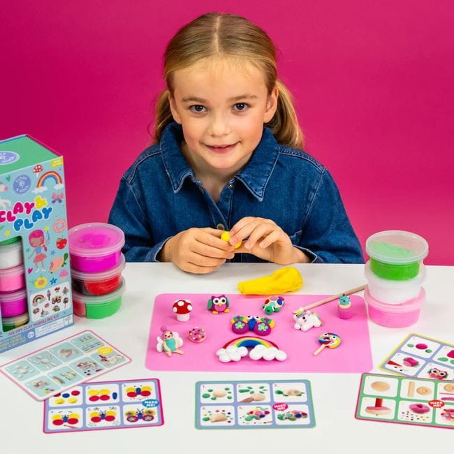 Tęczowe Wróżki Clay & Play Floss & Rock