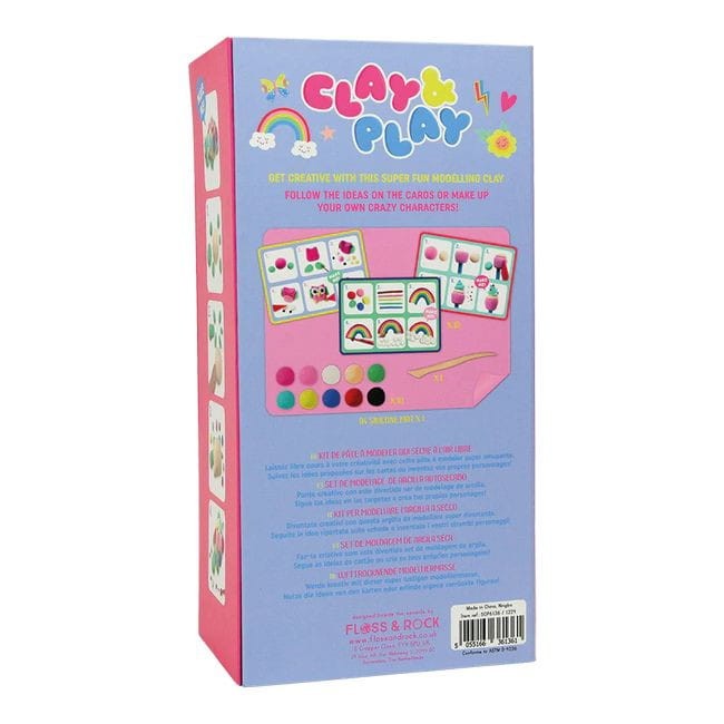 Tęczowe Wróżki Clay & Play Floss & Rock