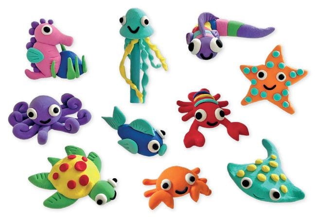 Ocean Clay & Play Floss & Rock