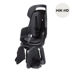 Fotelik rowerowy GO bagażnik MIK HD Urban Black Bobike