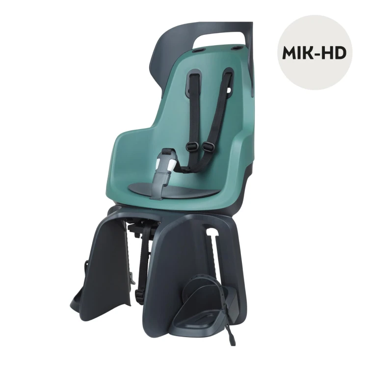 Fotelik rowerowy GO bagażnik MIK HD Peppermint Bobike