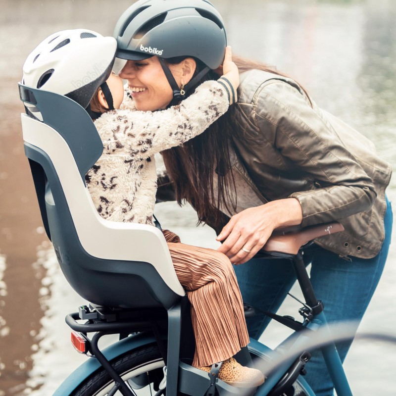Fotelik rowerowy GO bagażnik MIK HD Peppermint Bobike