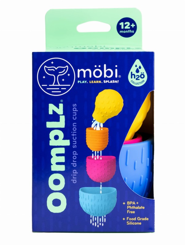 Kubeczki kąpielowe przelewajki Oomplz Mobi