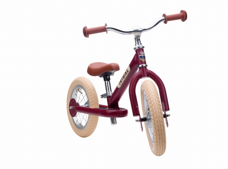 Pierwszy rower biegowy balansujący dziecięcy czerwony dla dzieci Trybike