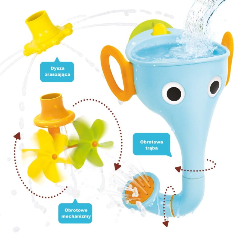 Zabawka do Wanny Słoń FunEleFun Blue Yookidoo