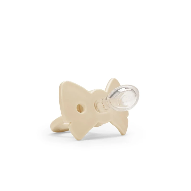 Elodie Details - Smoczek Binky Bow - Oat White