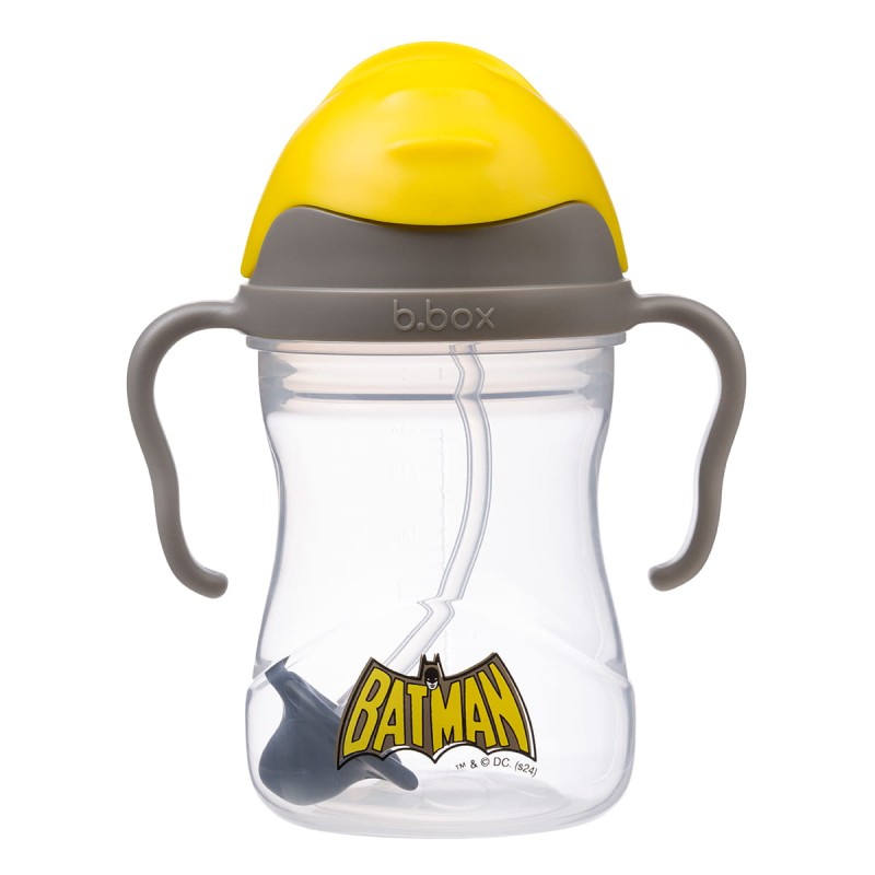 Bidon kubek niekapek ze słomką 240 ml Batman b.box