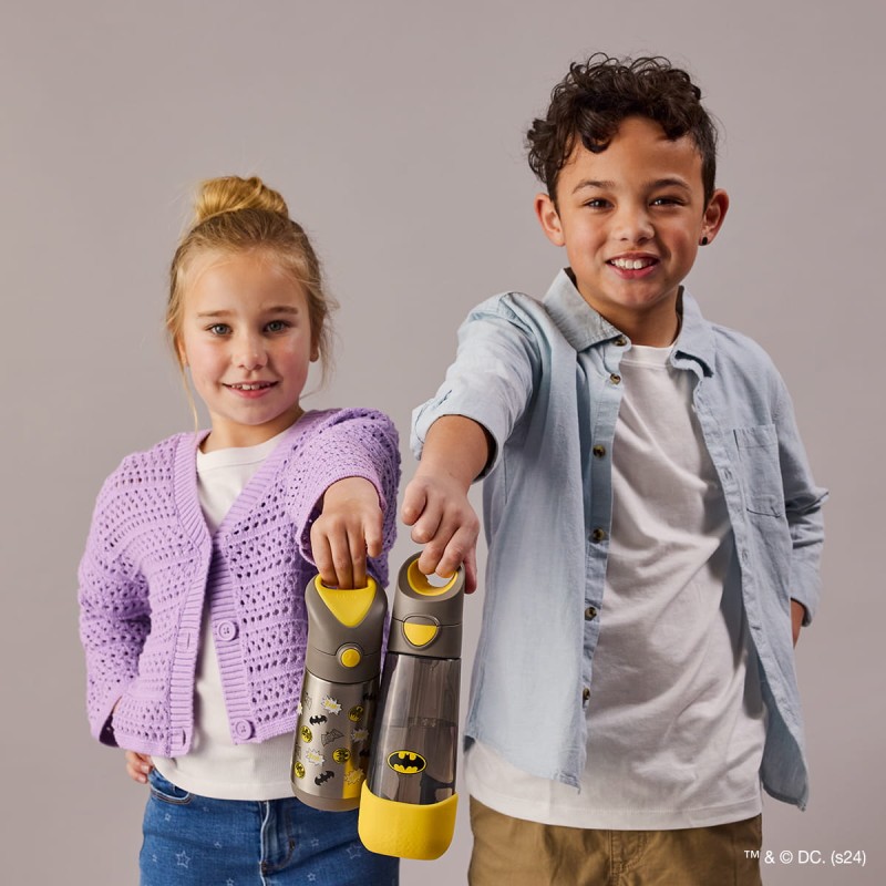 Bidon termiczny ze słomką 350 ml Batman b.box