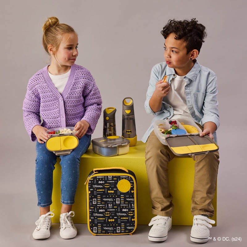 Bidon termiczny ze słomką 350 ml Batman b.box