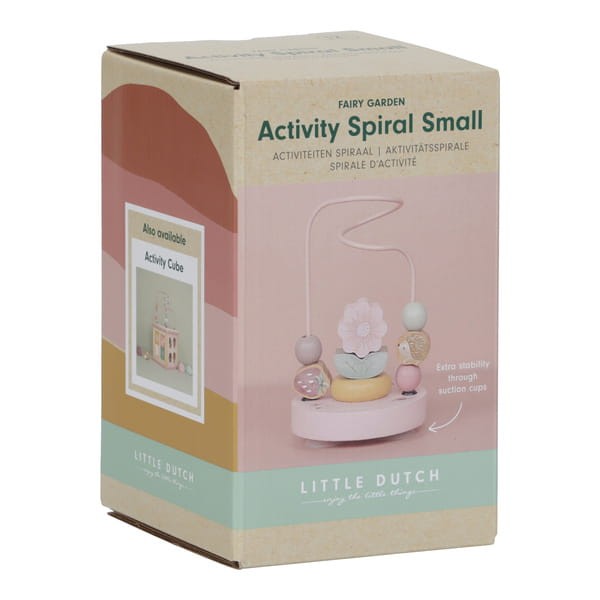 Spiralka aktywizująca Kwiatek Fairy Garden FSC Little Dutch