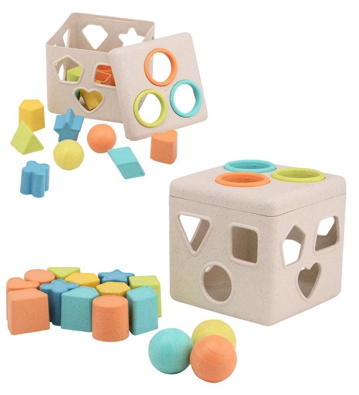 Sorter kształtów BIOplastik 12 m+ Happy Word