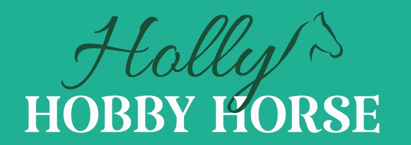 Koń na pasku z ogonem beige Holly Hobby Horse