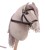 Koń DELUXE na kiju 80cm beige Holly Hobby Horse