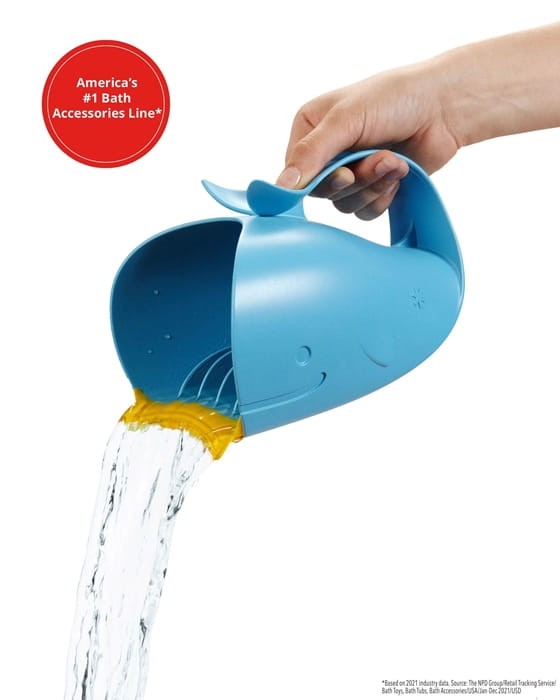 Kubek do Mycia Głowy Wieloryb Moby Blue Skip Hop