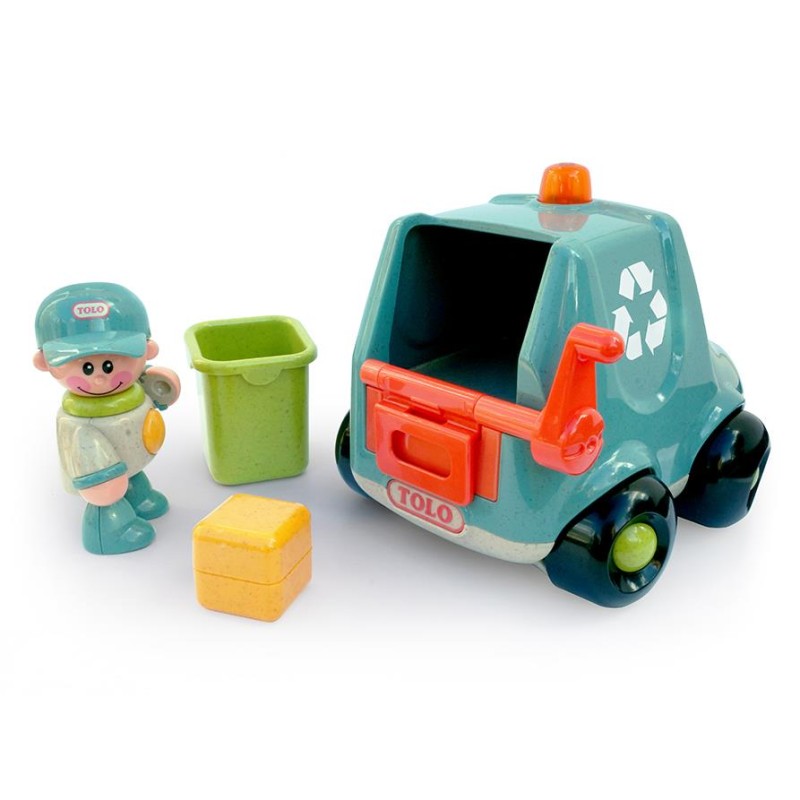 Śmieciarka z kierowcą First Friends 1-5 l TOLO BIO