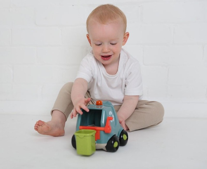 Śmieciarka z kierowcą First Friends 1-5 l TOLO BIO