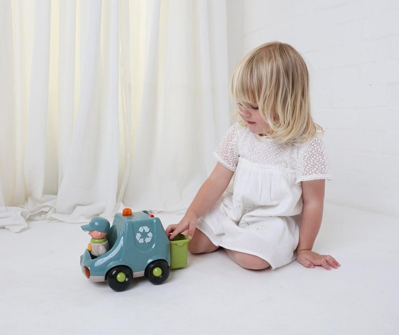 Śmieciarka z kierowcą First Friends 1-5 l TOLO BIO