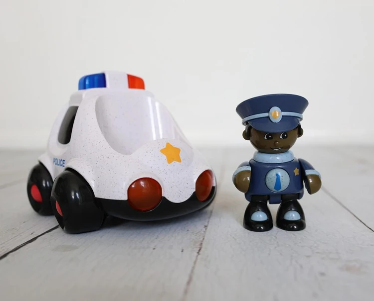 Wóz policyjny z policjantem TOLO BIO Firs Friends