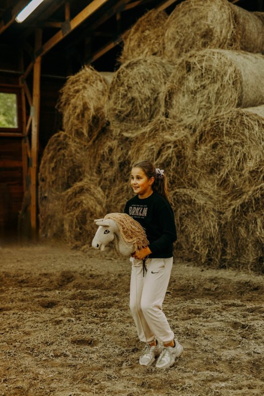 Koń Hobby Horse A3 Czarny Kary Mom's Care